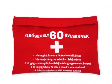 Elsősegély táska 60 éveseknek Elsősegély táska 60 éveseknek