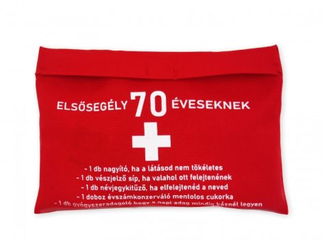 Elsősegély táska 70 éveseknek