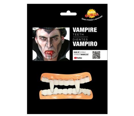 Latex vámpír fogsor