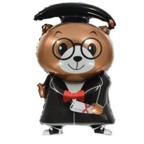 71 cm-es ballagó maci fólia lufi