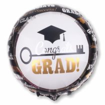 45 cm-es Congrats Grad ballagási fóli lufi