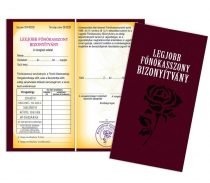 Legjobb főnökasszony bizonyítvány