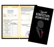 Legjobb Keresztapa bizonyítvány