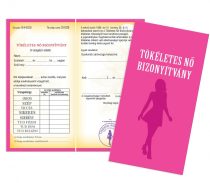Tökéletes Nő bizonyítvány