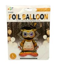   Ballagó bagoly fólia lufi 70*11640 cm - levegővel fújható