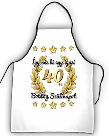 Kötény - Így néz ki egy igazi 40-es