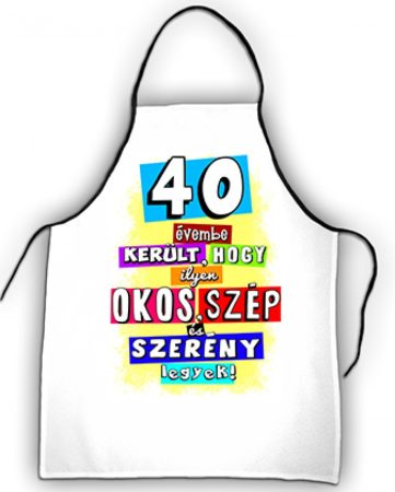 Kötény - 40 évembe került...