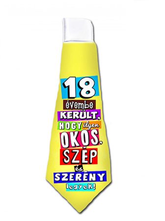 Nyakkendő - 18 évembe került... Nyakkendő - 18 évembe került...