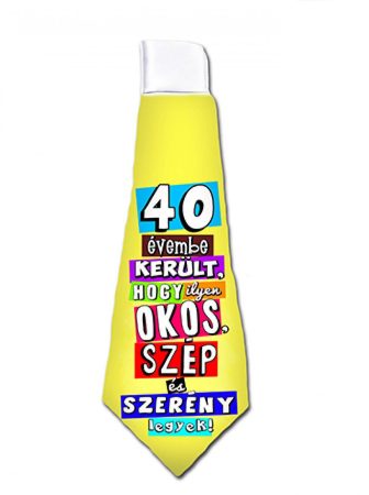 Nyakkendő - 40 évembe került... Nyakkendő - 40 évembe került...