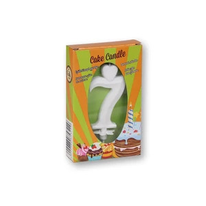 Számgyertya fehér - 7