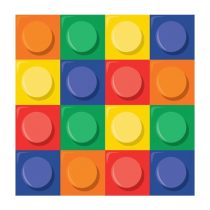 LEGO party szalvéta, 16 db/csomag