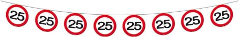 25-ös sebességkorlátozó füzér