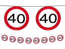 40-es sebességkorlátozó füzér