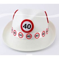 40-es sebességkorlátozó kalap