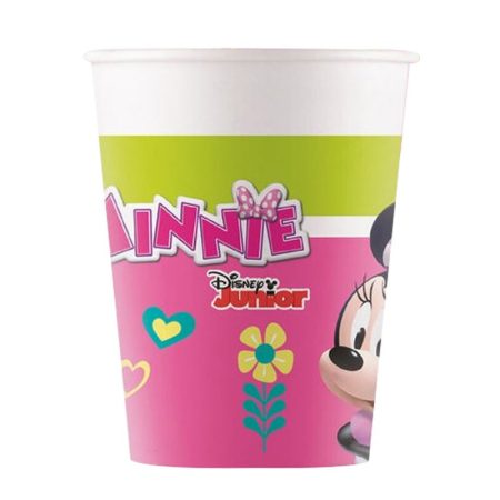 Minnie egér pohár, 8 db/csomag