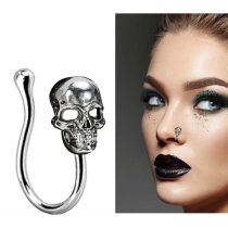 Csontváz mintás álpiercing