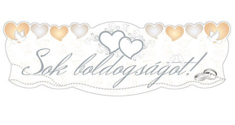 Sok Boldogságot! ezüst banner